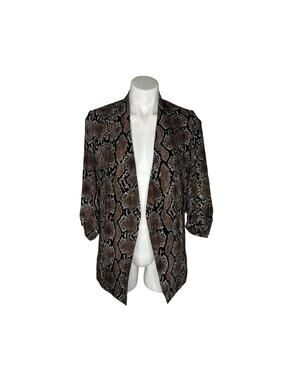 BABATON Power Hip Blazer Snake Print Size 4
